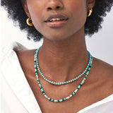 DIY Beaded Agate Clavicle Necklace, Unique Design, Girlfriend Jewelry