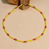 DIY Beaded Agate Clavicle Necklace, Unique Design, Girlfriend Jewelry