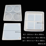 DIY Domino Jewelry Box Silicone Mold