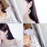 DIY Dragonfly Butterfly Wing Earrings Craft Accessory