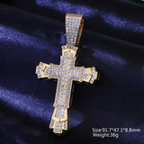 Jesus Cross Pendants Talisman Charms For Jewelry Accessories
