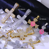 Jesus Cross Pendants Talisman Charms For Jewelry Accessories
