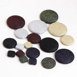 DIY Glitter Flash Pearl Earrings Pendant Square Round Material