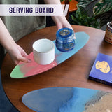 Skateboard Coaster Crystal Epoxy Resin Mold