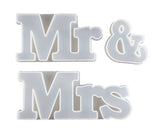 Resin Letter English Words Silicone Mirror Molds DIY Epoxy Craft