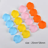 DIY Spring Flower Earrings Petals Pendant Accessories