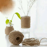 50m/100m Gardening Cord Craft Twine Party Wedding Wrapping Hemp Rope