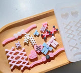 Heart Bow Tie Silicone Epoxy Resin Mold Jewelry Tool