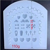 Heart Bow Tie Silicone Epoxy Resin Mold Jewelry Tool