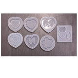 Heart Butterfly Cat Shake Mold Silicone Epoxy Resin Mold Jewelry Tools