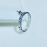 Adjustable Heart Ring Base for Crystals and Pearls