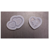 DIY Heart Epoxy Resin Mold Jewelry Accessories Shaker Mold Handcraft Moulds