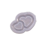 DIY Heart Epoxy Resin Mold Jewelry Accessories Shaker Mold Handcraft Moulds