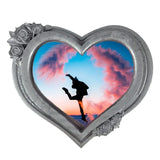 Heart Photo Frame Resin Mold Moon Picture Frame Table Decoration Silicone Mould