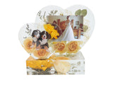 DIY Heart Photo Frame Home Decoration Silicone Epoxy Resin Mold
