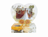 DIY Heart Photo Frame Home Decoration Silicone Epoxy Resin Mold