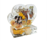 DIY Heart Photo Frame Home Decoration Silicone Epoxy Resin Mold