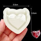 DIY Heart Shaker Mold Resin Jewelry Tool Epoxy Mold