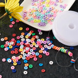 DIY Heshi Bead Stretch Bracelet Kit with 6mm Beads & Elastic Thread