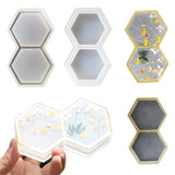 Hexagon Jewelry Storage Box Crystal Epoxy Resin Mould