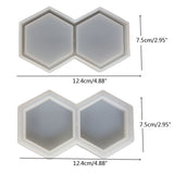 Hexagon Jewelry Storage Box Crystal Epoxy Resin Mould