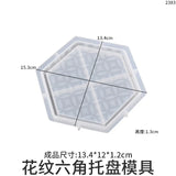 DIY Coaster Mold Tray Jewelry Tool Epoxy Resin Mold