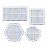 DIY Coaster Mold Tray Jewelry Tool Epoxy Resin Mold