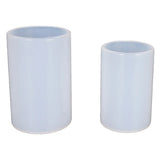 Hexagonal Cylindrical Silicone Mold for Candle Pot Making