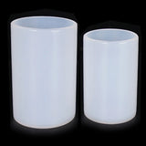 Hexagonal Cylindrical Silicone Mold for Candle Pot Making