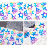 DIY Hexagram Spiritual Amulet Pendant Resin Mold Celtics Pentagrams Star Molds