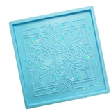Holographic Crystal Epoxy Resin Mold Desktop Ornament Silicone Mold