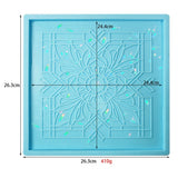 Holographic Crystal Epoxy Resin Mold Desktop Ornament Silicone Mold