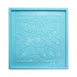 Holographic Crystal Epoxy Resin Mold for Bathroom Kitchen Study Bedroom