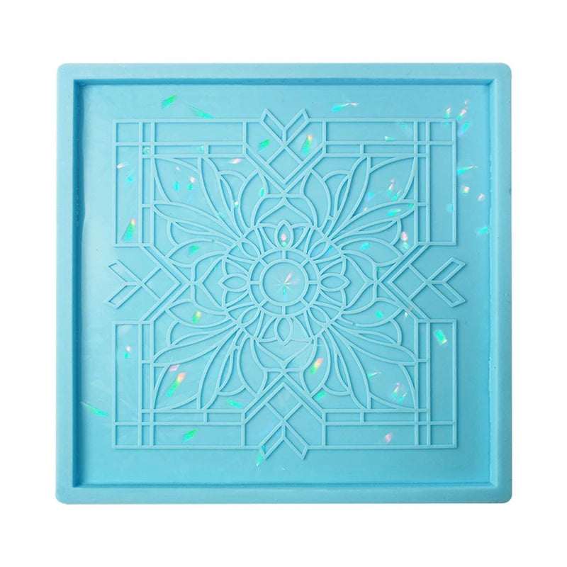 Holographic Crystal Epoxy Resin Mold - Silicone Mold for Bathroom Kitchen