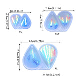 Holographic Laser Water Drop Earrings Silicone Mold