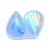 Holographic Laser Water Drop Earrings Silicone Mold