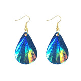 Holographic Laser Water Drop Earrings Silicone Mold