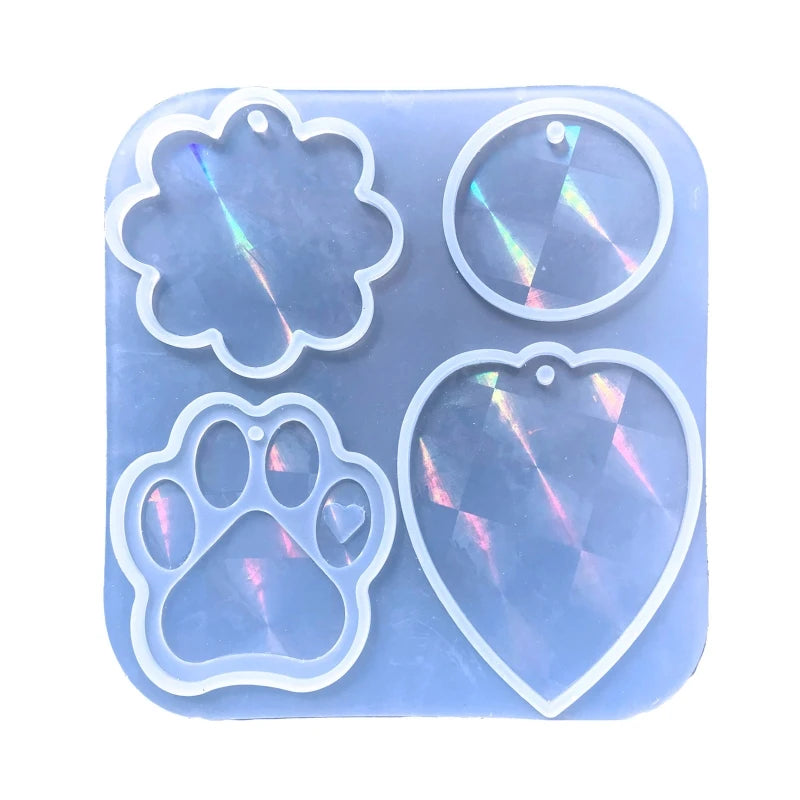 DIY Holographic Cat Claw Earrings Mold