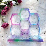 Honeycomb Earring Rack for Refrigerator Oven Microwave - Christmas Birthday Gift