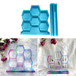 Honeycomb Earring Rack for Fridge - Christmas Gift