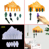 Silicone Mold for DIY Wall Hanging Rack Hanger Storage
