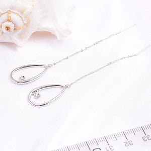DIY Hot Earrings Mountings for 5-6mm Pearls Stones Beads