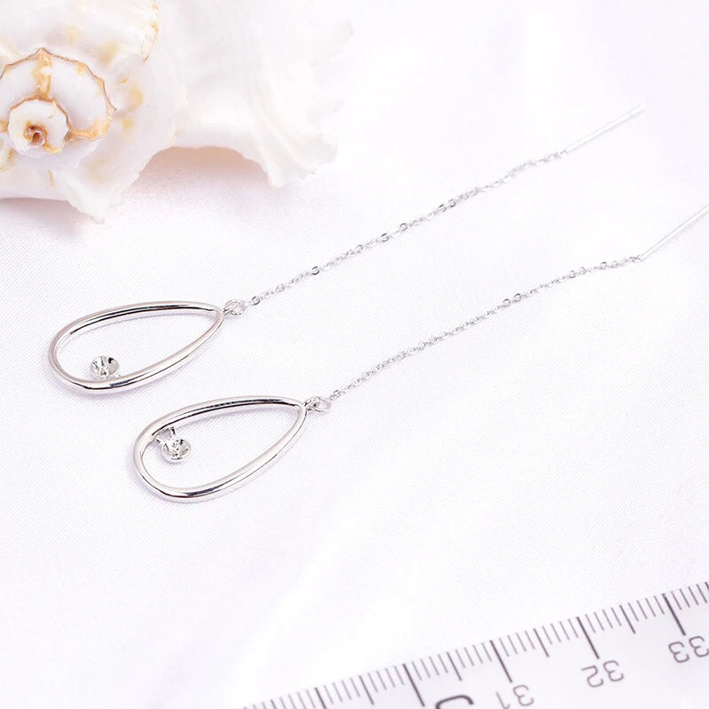 DIY Hot Earrings Mountings for 5-6mm Pearls Stones Beads