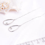 DIY Hot Earrings Mountings for 5-6mm Pearls Stones Beads