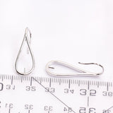 Earrings Mountings for 7-8mm Pearls Stones Beads