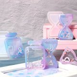 DIY Hourglass Drifting Bottle Silicone Mold Key Chain Pendant