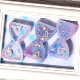 DIY Hourglass Drifting Bottle Silicone Mold Key Chain Pendant
