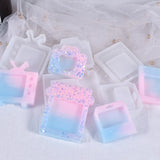 House Camera Silicone Epoxy Resin Mold for Shaker Jewelry