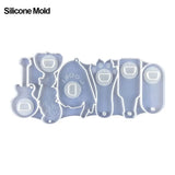 Keychain Silicone Mould Resin Mold Bottle Opener