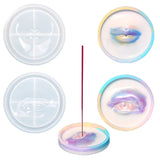 DIY Incense Plate Epoxy Resin Mold Aromatherapy Ashtray Silicone Mold